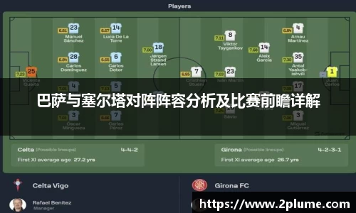 巴萨与塞尔塔对阵阵容分析及比赛前瞻详解